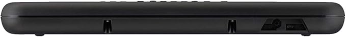 Yamaha 37-Mini Key Musical Keyboard Piano featuring Portable Design, 42 Instrument Voices, Phrase Recorder, Built-In Speakers, Battery Power, Black (PSS-A50)