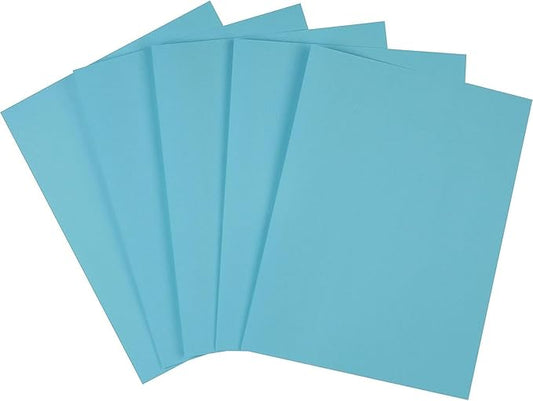 Staples Brights 24 Lb. Colored Paper Blue 500/Ream, For Everyday Use at Home or Office