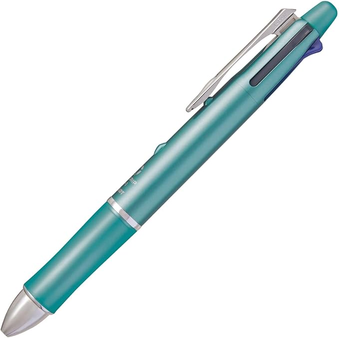 Pilot Dr. Grip Multi Function Pen, 0.5mm Acro Ink Ballpoint Pen, 0.5mm Mechanical Pencil, Mint Green (BKHDF1SEF-MG)