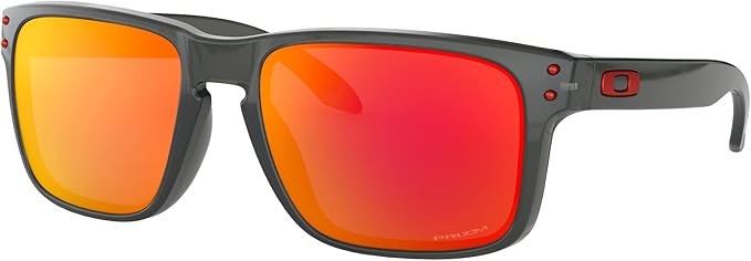 Oakley Mens OO9244 Holbrook Low Bridge Fit Rectangular Sunglasses