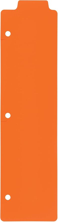 Avery Snap-in Bookmark Plastic Dividers for 3 Ring Binders, 5-Tab Set, Multicolor with White Labels, 1 Set (24908)