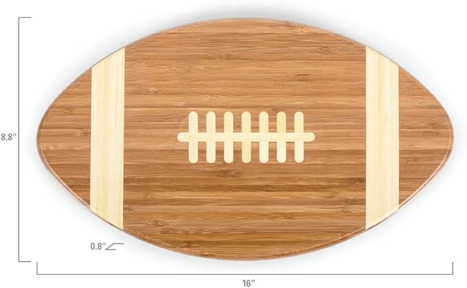 PICNIC TIME NCAA Purdue Boilermakers Touchdown Bamboo Cutting Board