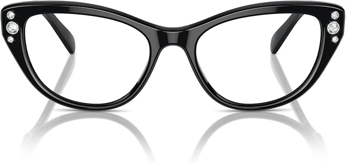 Swarovski womens Sk2023 Cat Eye Prescription Eyewear Frames