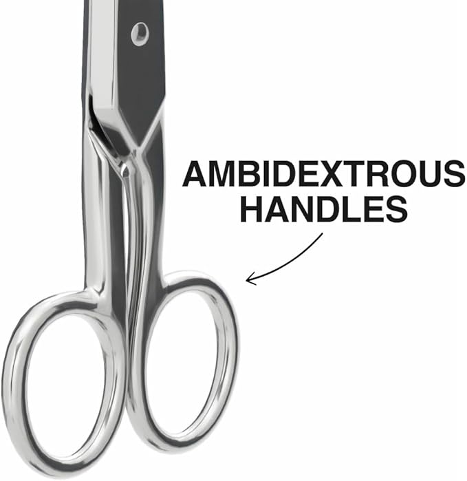 Klein Tools 2100-5 Electrician Scissors, Made in USA, 5.25-Inch Compact Scissors for Heavy-Duty Cutting and Low Voltage Work, Multi-Purpose