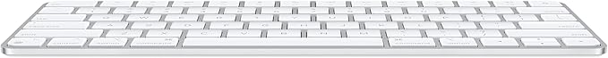 Apple Magic Keyboard: Wireless, Bluetooth, Rechargeable. Works with Mac, iPad, or iPhone; German - White
