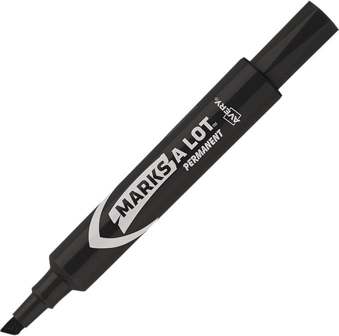 07902 Black Marks-A-Lot Permanent Marker 2 Count
