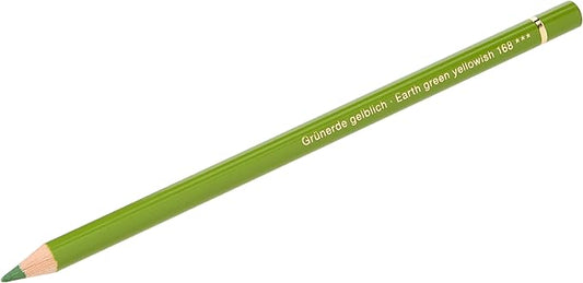 Faber-Castell Polychromos Artists' Single Pencil - Colour 168 Earth Green Yellowish