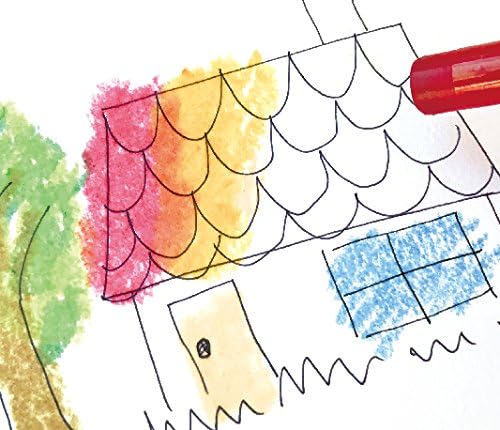 KOKUYO KE-AC28 Transparent Crayons, 16 Colors