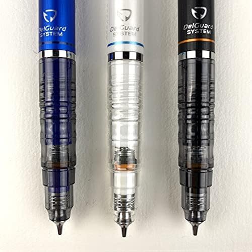 Zebra Pen DelGuard Mechanical Pencil Eraser Refills, Compatible with DelGuard Pencils, Durable Replacement Erasers for Long-Term Use, 5-Pack for School or Office Essentials (83225)