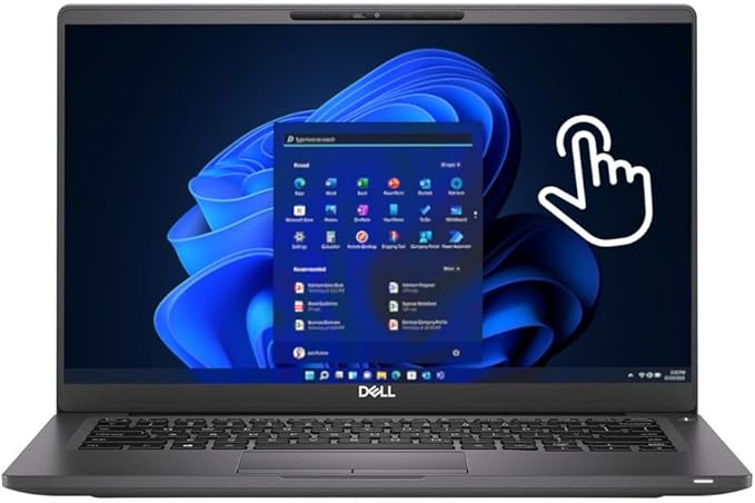 Dell Latitude 7400 14" FHD Touchscreen Laptop Computer, Intel Core 8th Gen i5-8365U up to 4.1GHz, 16GB DDR4 RAM, 512GB SSD, HDMI, Windows 11 Pro (Renewed)