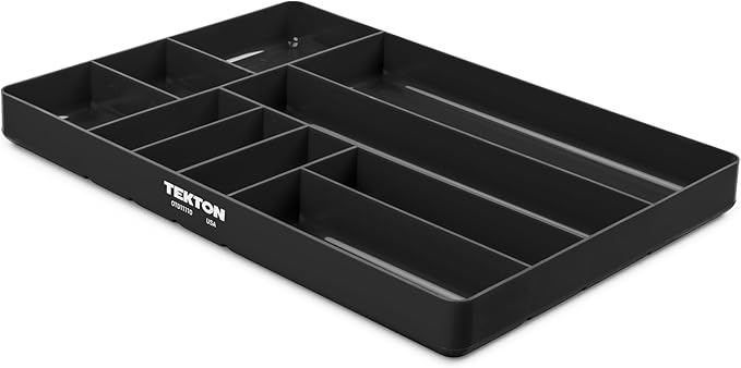 TEKTON 10-Compartment Organizer Tray (Black) | OTD11110 | Made in USA
