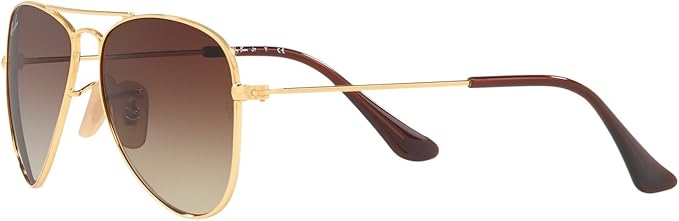 Ray-Ban Junior Kids' Rj9506s Metal Aviator Sunglasses