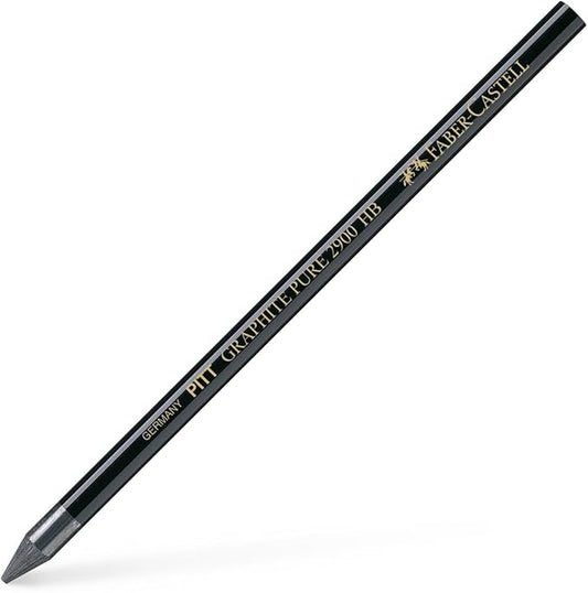 Faber-Castell PITT Graphite HB Pure Pencil, Green,Grey,Black