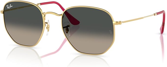Ray-Ban unisex-adult Rb3548n Hexagonal Flat Lens Hexagonal Sunglasses
