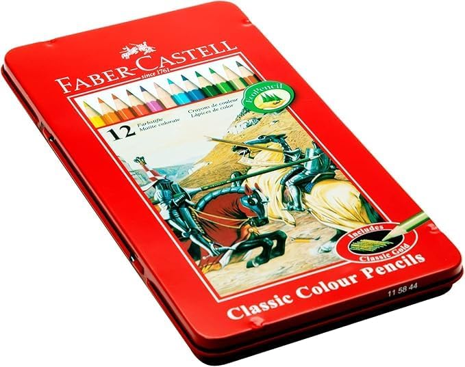 Faber Castell 27131001 Colored Pencils, Set of 12