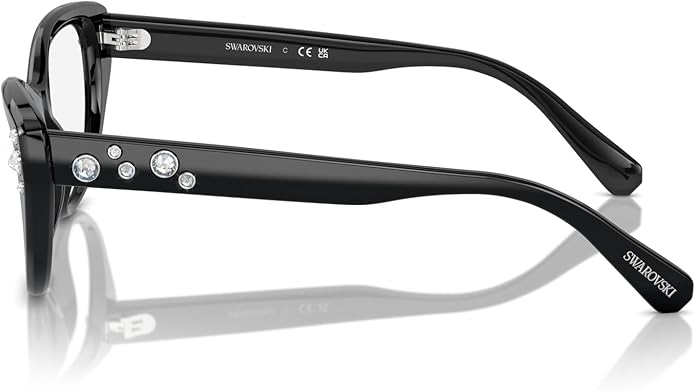 Swarovski womens Sk2023 Cat Eye Prescription Eyewear Frames