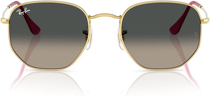 Ray-Ban unisex-adult Rb3548n Hexagonal Flat Lens Hexagonal Sunglasses