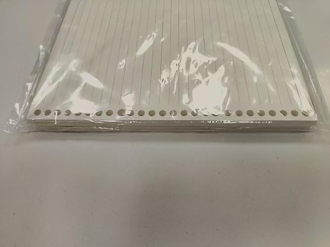 2 Pack A6 6 Holes Page Marker Ruler Plastic Binder Divider for Journal Magazine Notebook (GRuler)