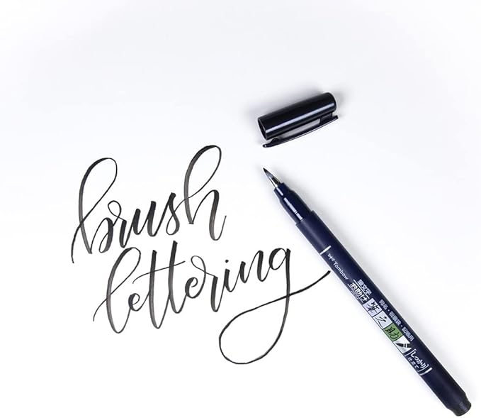 Fudenosuke Brush Pen, Hard Tip, Black