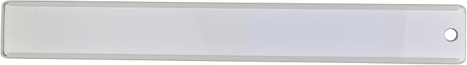 Westcott 17355 12-Inch Ruler Set with Pencil Storage, Innovative Design for Easy Measuring and Organization at School or Office, 2-Piece Set