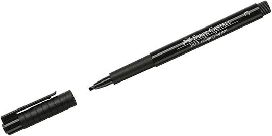 Faber Castell 167599 2.5 mm "B Pitt Artist" India Ink - Black