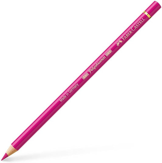 Faber-Castell Polychromos Artists' Single Pencil - Colour 123 Fuchsia