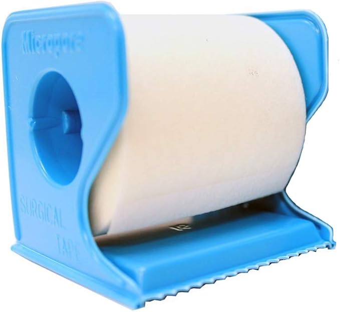 Micropore Skin Friendly Paper Medical Tape With Dispenser 1535-2, 2 Inch x 10 Yard, 1 Each, White