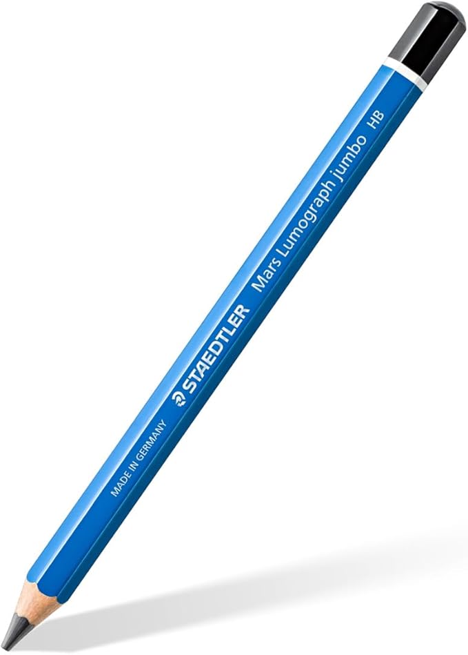 STAEDTLER PENCILS DRAWING MARS LUMOGRAPH JUMBO SET OF 5 (Pack of 2)