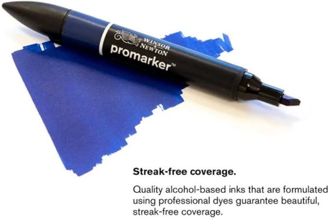 Winsor & Newton ProMarker Set, 12 Count, Essential Colors #1