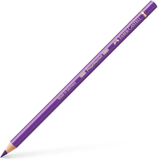 Faber-Castell Polychromos Artists' Single Pencil - Colour 138 Violet