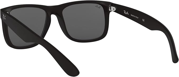 Ray-Ban unisex-adult Rb4165f Justin Low Bridge Fit Rectangular Sunglasses
