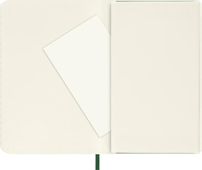 Moleskine Classic Notebook, Soft Cover, Pocket (3.5" x 5.5") Ruled/Lined, Myrtle Green, 192 Pages