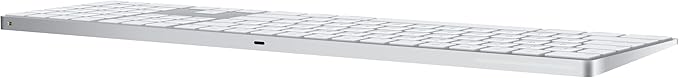 Apple Magic Keyboard with Numeric Keypad: Wireless, Bluetooth, Rechargeable. Works with Mac, iPad, or iPhone; US English - White
