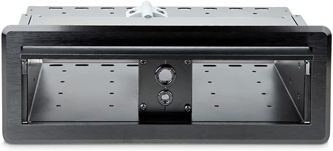 StarTech.com Dual-Module Conference Table Connectivity Box - for Adding Power/Charging/AV/Laptop Docking Modules - Cable Organizer (BOX4MODULE)