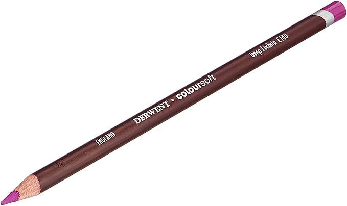 Derwent Colorsoft Pencils, 4mm Core, Metal Tin, 24 Count (0701027)