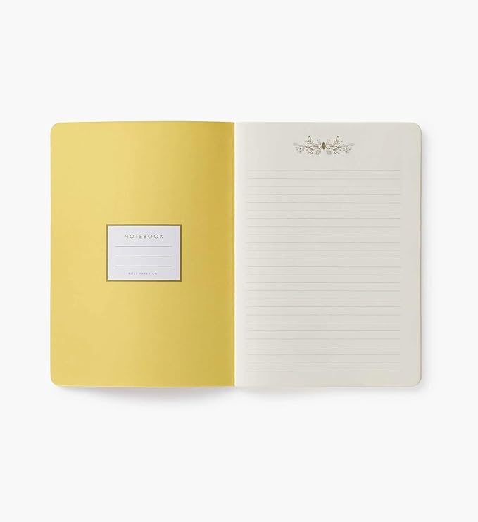 RIFLE PAPER CO. Assorted Set of 3 Mimi Notebooks