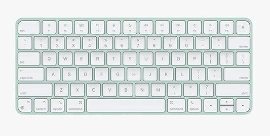 Apple Magic Keyboard - Green (QWERTY English) (Renewed)