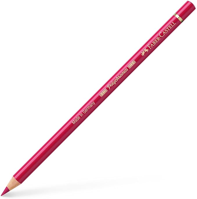 Faber-Castell Art & Graphic Polychromos Colour Pencil, (226), Alazarin Crimson, for Art, Craft, Drawing, Sketching, Home, School, University, Colouring