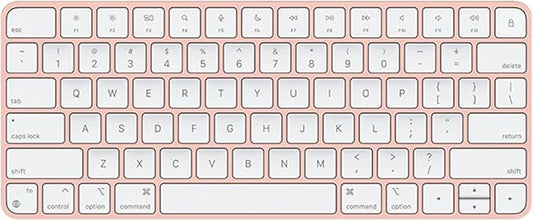 Apple Magic Keyboard (QWERTY English) Pink (Renewed)