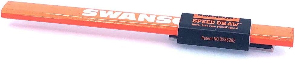 Swanson Tool Co, Inc Tool Co SDP217 Speed Draw Pencil/Carpenter Pencil Holder, Black