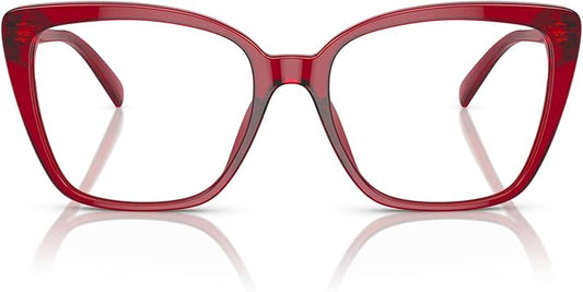 Michael Kors womens Mk4110u Avila Universal Fit Square Prescription Eyewear Frames