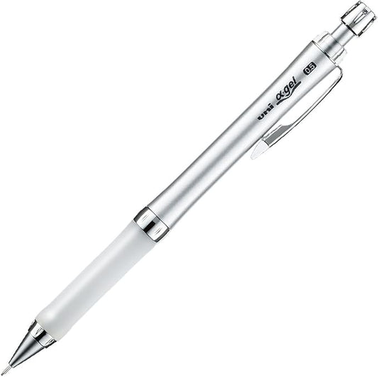 Uni Alpha-Gel Mechanical Pencil 0.5mm, White (M5807GG1P.1)