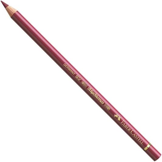 Faber-Castell Polychromos Artists' Single Pencil - Colour 193 Burnt Carmine