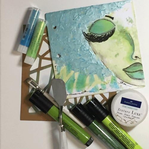 Faber-Castell Gelatos Brights: 12 Watercolor Gel Crayons and Watercolor Supplies, Versatile Art Pigment Crayons for Adults, Gel Sticks for Mixed Media, Journaling Supplies for Artists & Hobbyists