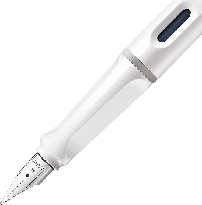 Lamy Safari Fountain Pen White Ex-Fine, L19WEEF