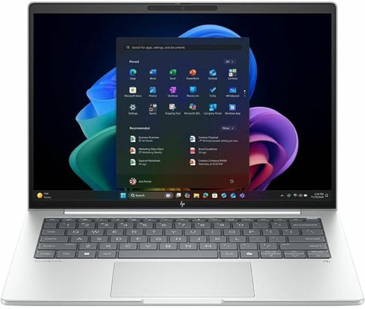 HP EliteBook 8 G1i 14" Touchscreen Notebook - WUXGA - 60 Hz - Intel Core Ultra 5 228V - 32 GB - 512 GB SSD - English Keyboard - Glacier Silver Aluminum - Intel Chip - 1920 x 1200 - Windows 11 Pro - Ar