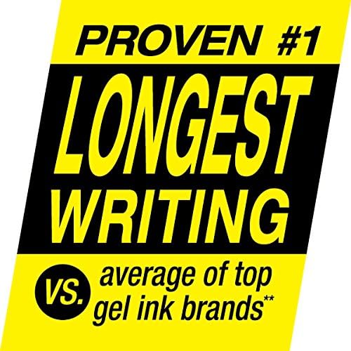 Pilot, G2 Premium Gel Roller Pens, Fine Point 0.7 mm, Fashion Collection, Black, Pack of 10