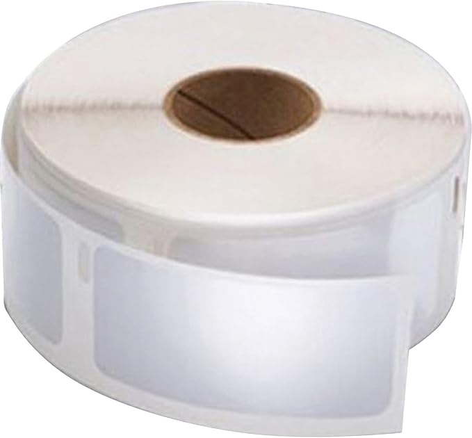 DYMO Authentic LW Multi-Purpose Labels for LabelWriter Label Printers, White, 1" x 2-1/8", 6 rolls of 500 (3000 Total)