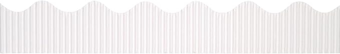Bordette, PAC37014, Decorative Border, 1 / Roll, White, 2.25" x50'