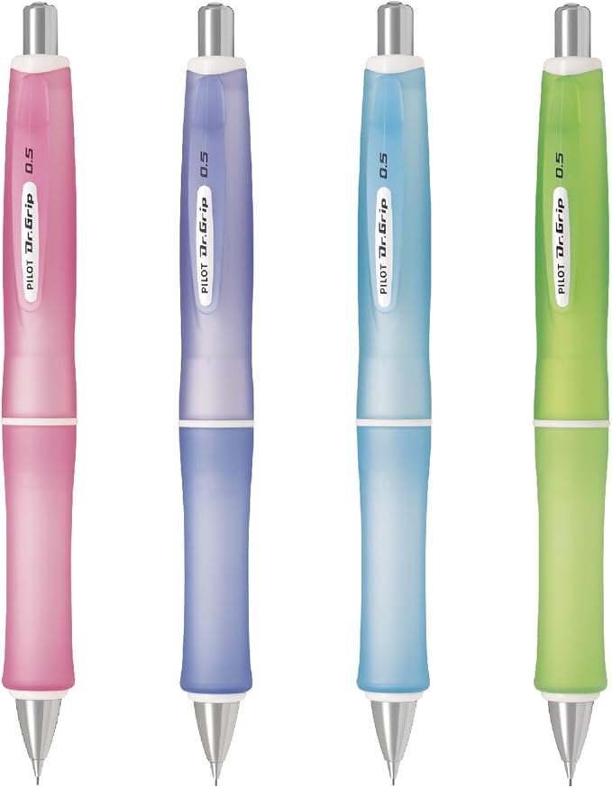 Pilot Dr. Grip G-Spec Frost Color Shaker Mechanical Pencil - 0.5 mm, Frost Green Body (HDGS-60R-RG)